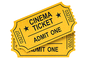 Two movie tickets